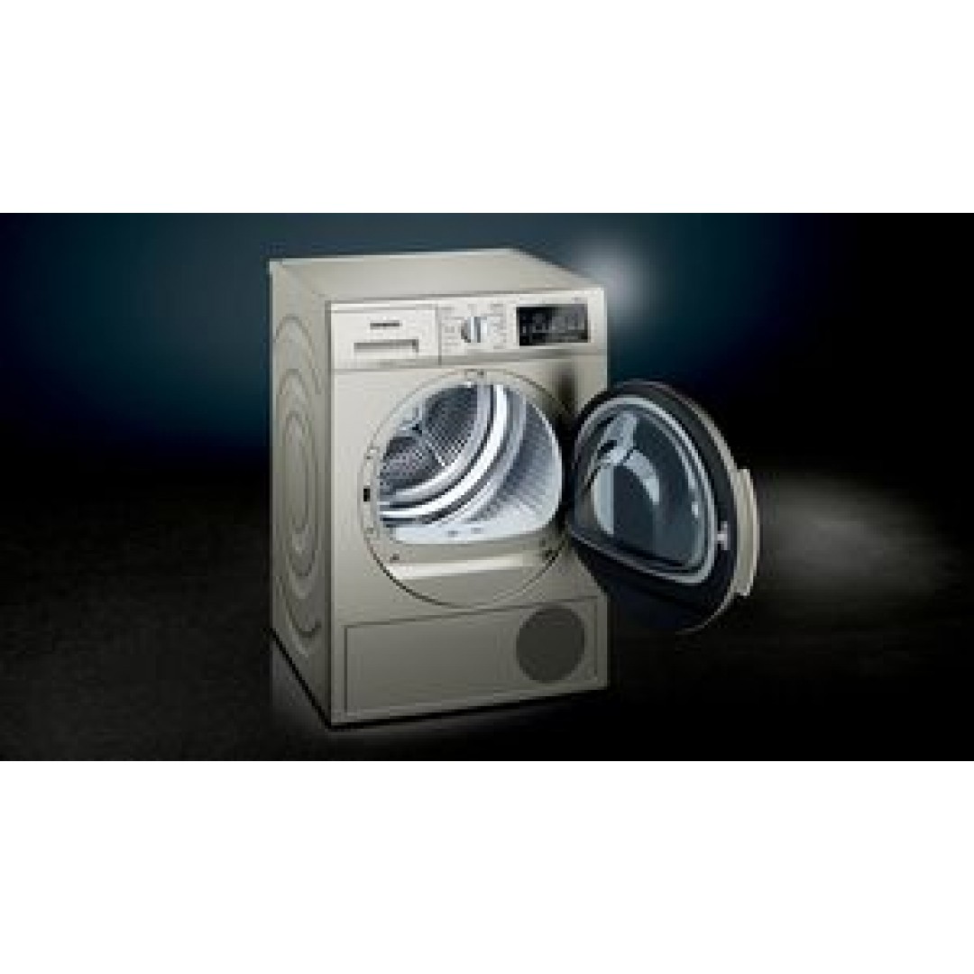 iQ500 Isı Pompalı Kurutma Makinesi 8 kg silver WT45W41STR